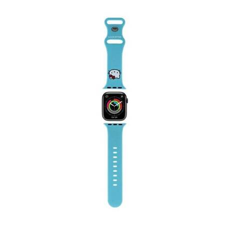 Hello Kitty Silicone Kitty Head - Pasek do Apple Watch 38/40/41 mm (niebieski)