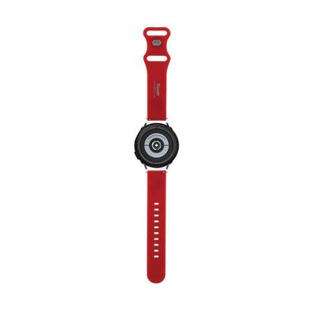 Hello Kitty Silicone Kitty Head - Pasek uniwersalny do smartwatcha 20 mm (czerwony)