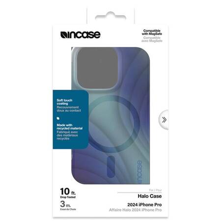 Incase Halo Case MagSafe - Etui iPhone 16 Pro (Tidal Ocean)