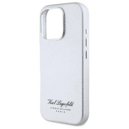 Karl Lagerfeld Hotel RSG - Etui iPhone 16 Pro Max (szary)