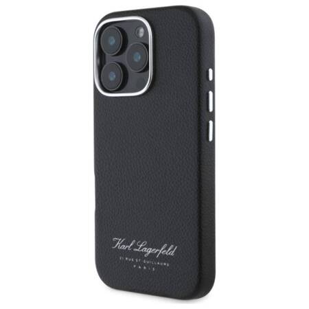 Karl Lagerfeld Hotel RSG - Etui iPhone 16 Pro (czarny)