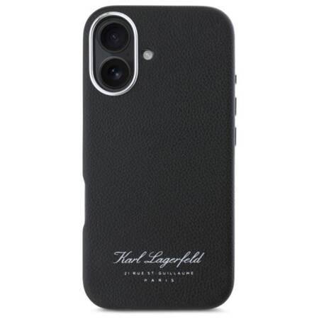 Karl Lagerfeld Hotel RSG - Etui iPhone 16 (czarny)