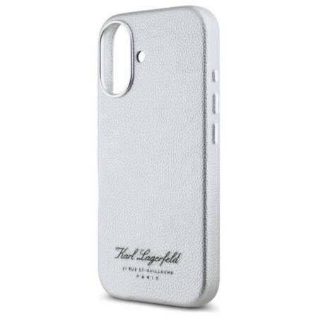 Karl Lagerfeld Hotel RSG - Etui iPhone 16 (szary)