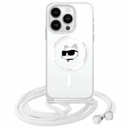 Karl Lagerfeld IML Choupette Head & Cord MagSafe - Etui iPhone 16 (przezroczysty)