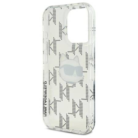 Karl Lagerfeld IML Choupette Head Electroplated - Etui iPhone 16 Pro (przezroczysty)