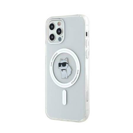 Karl Lagerfeld IML Choupette MagSafe - Etui iPhone 12 / iPhone 12 Pro (przezroczysty)
