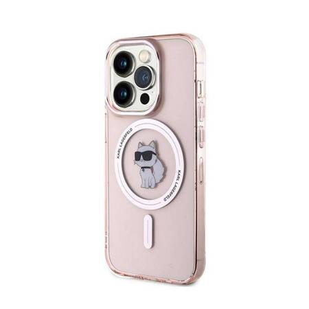 Karl Lagerfeld IML Choupette MagSafe - Etui iPhone 14 Pro (różowy)