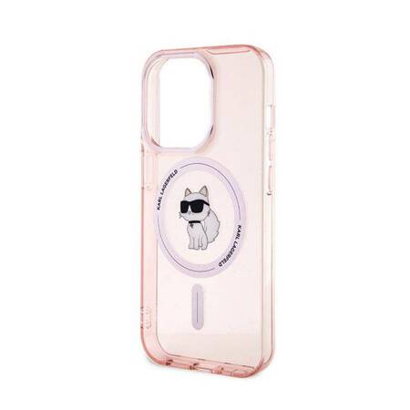 Karl Lagerfeld IML Choupette MagSafe - Etui iPhone 14 Pro (różowy)