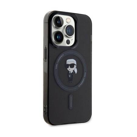 Karl Lagerfeld IML Ikonik MagSafe - Etui iPhone 14 Pro Max (czarny)