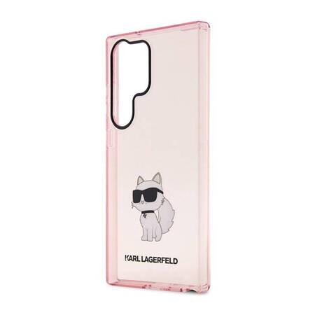 Karl Lagerfeld IML NFT Choupette - Etui Samsung Galaxy S23 Ultra (różowy)