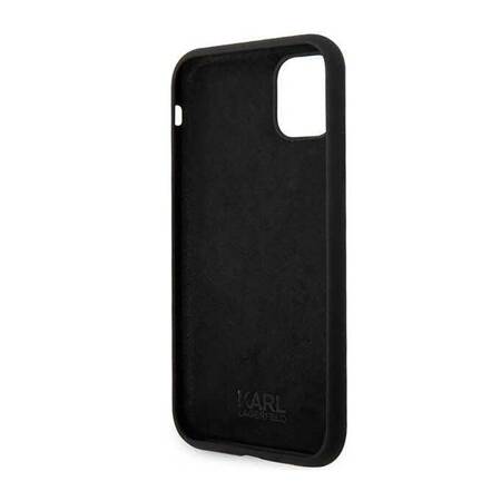 Karl Lagerfeld KLHCN61SNCHBCK iPhone 11/ XR hardcase czarny/black Silicone Choupette