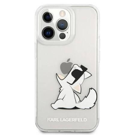 Karl Lagerfeld KLHCP13LCFNRC iPhone 13 Pro / 13 6,1" hardcase transparent Choupette Fun