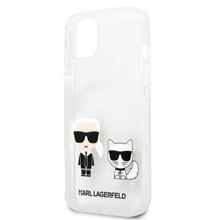 Karl Lagerfeld KLHCP13MCKTR iPhone 13 6,1" hardcase Transparent Karl & Choupette