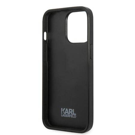 Karl Lagerfeld KLHCP13XPMNFIK1 iPhone 13 Pro Max 6,7" szary/grey Flower Ikonik Karl