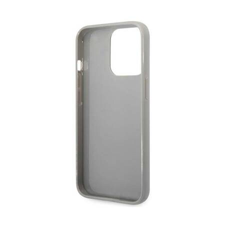 Karl Lagerfeld KLHCP14LLGMMSV3 iPhone 14 Pro 6,1" hardcase srebrny/silver Monogram Iridescent