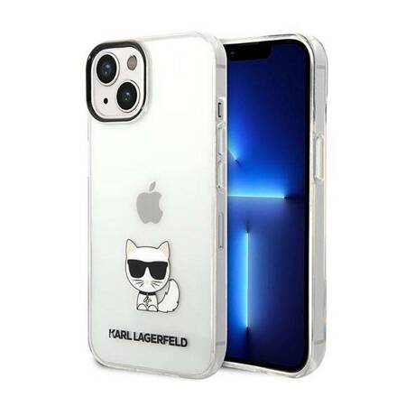 Karl Lagerfeld KLHCP14MCTTR iPhone 14 Plus 6,7" hardcase przeźroczysty/transparent Choupette Body