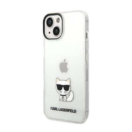 Karl Lagerfeld KLHCP14MCTTR iPhone 14 Plus 6,7" hardcase przeźroczysty/transparent Choupette Body