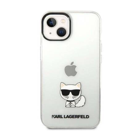 Karl Lagerfeld KLHCP14MCTTR iPhone 14 Plus 6,7" hardcase przeźroczysty/transparent Choupette Body