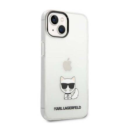 Karl Lagerfeld KLHCP14MCTTR iPhone 14 Plus 6,7" hardcase przeźroczysty/transparent Choupette Body