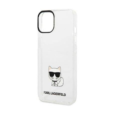 Karl Lagerfeld KLHCP14MCTTR iPhone 14 Plus 6,7" hardcase przeźroczysty/transparent Choupette Body