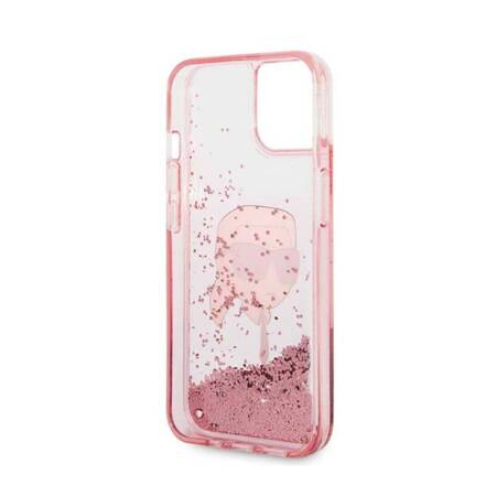 Karl Lagerfeld KLHCP14MLNKHCP iPhone 14 Plus 6,7" różowy/pink hardcase Glitter Karl Head