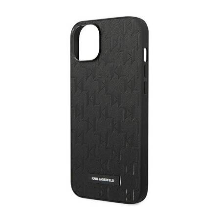 Karl Lagerfeld KLHCP14MSAKLHPK iPhone 14 Plus 6,7" hardcase czarny/black Saffiano Mono Metal Logo