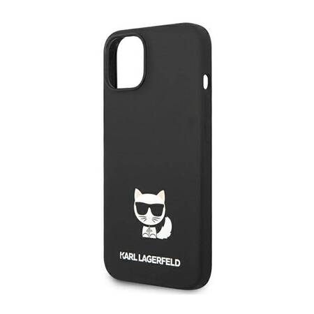 Karl Lagerfeld KLHCP14MSLCTBK iPhone 14 Plus 6,7" hardcase czarny/black Silicone Choupette Body