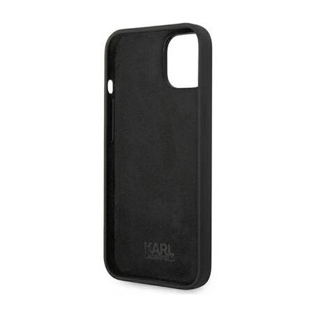 Karl Lagerfeld KLHCP14MSLCTBK iPhone 14 Plus 6,7" hardcase czarny/black Silicone Choupette Body