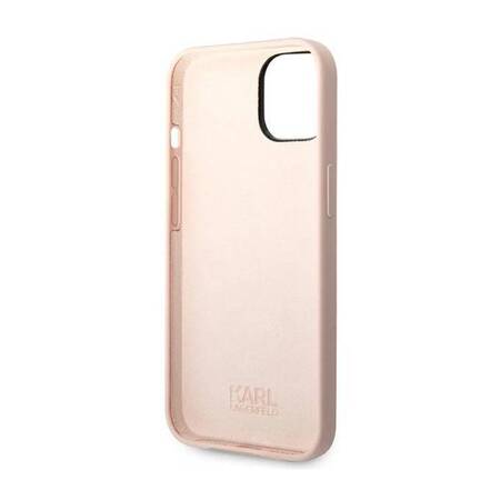 Karl Lagerfeld KLHCP14MSLCTPI iPhone 14 Plus 6,7" hardcase jasnoróżowy/light pink Silicone Choupette Body