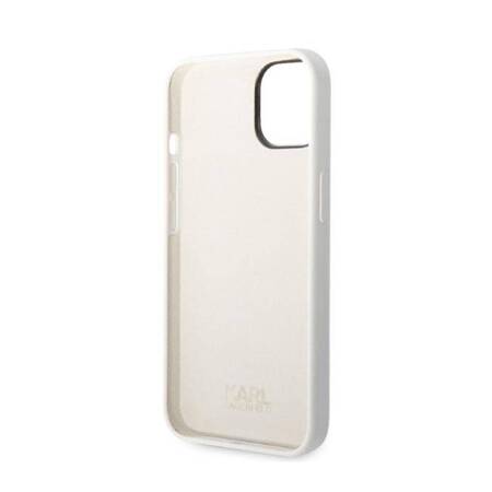 Karl Lagerfeld KLHCP14MSNCHBCH iPhone 14 Plus 6,7" hardcase biały/white Silicone Choupette