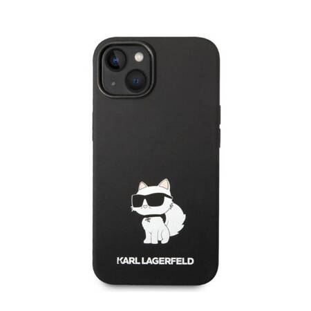 Karl Lagerfeld KLHCP14MSNCHBCK iPhone 14 Plus 6,7" hardcase czarny/black Silicone Choupette