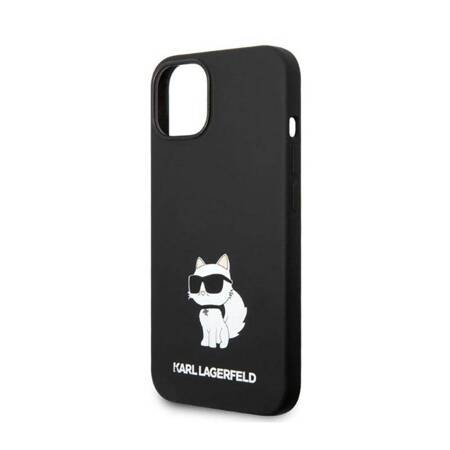 Karl Lagerfeld KLHCP14MSNCHBCK iPhone 14 Plus 6,7" hardcase czarny/black Silicone Choupette