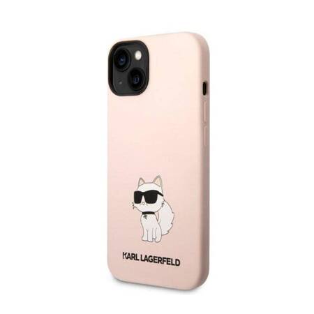 Karl Lagerfeld KLHCP14MSNCHBCP iPhone 14 Plus 6,7" hardcase różowy/pink Silicone Choupette