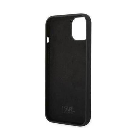 Karl Lagerfeld KLHCP14MSRSGRCK iPhone 14 Plus 6,7" hardcase czarny/black Silicone RSG