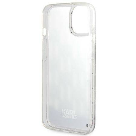 Karl Lagerfeld KLHCP14SLMNMK iPhone 14 6,1" hardcase czarny/black Liquid Glitter Monogram