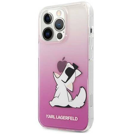 Karl Lagerfeld KLHCP14XCFNRCPI iPhone 14 Pro Max 6,7" hardcase różowy/pink Choupette Fun