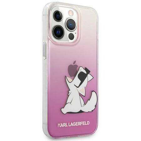 Karl Lagerfeld KLHCP14XCFNRCPI iPhone 14 Pro Max 6,7" hardcase różowy/pink Choupette Fun