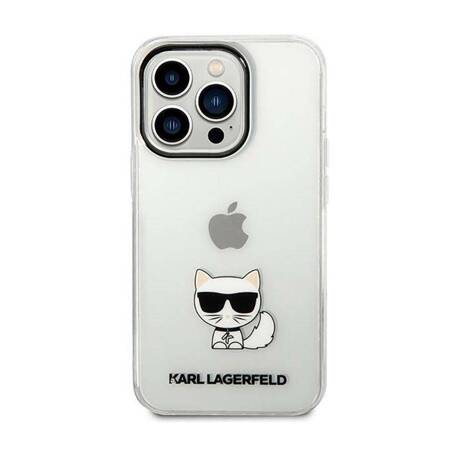 Karl Lagerfeld KLHCP14XCTTR iPhone 14 Pro Max 6,7" hardcase przeźroczysty/transparent Choupette Body