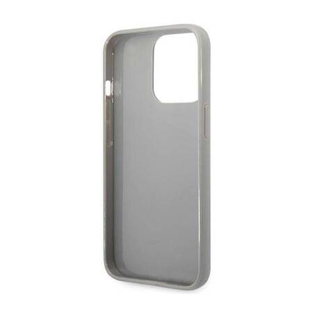 Karl Lagerfeld KLHCP14XLGMMSV3 iPhone 14 Pro Max 6,7" hardcase srebrny/silver Monogram Iridescent