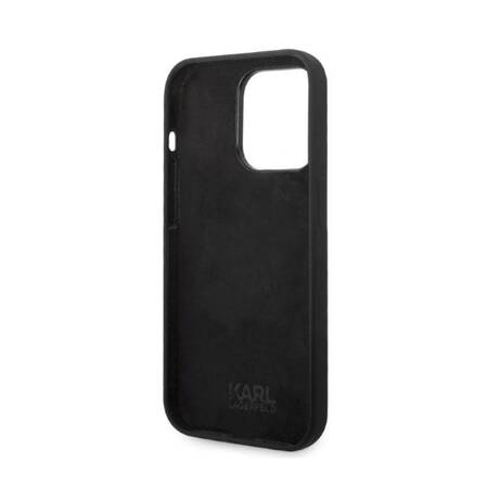 Karl Lagerfeld KLHCP14XSNCHBCK iPhone 14 Pro Max 6,7" hardcase czarny/black Silicone Choupette