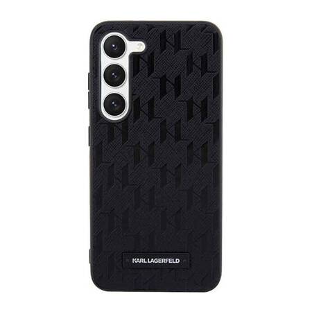 Karl Lagerfeld KLHCS23MSAKLHPK S23+ S916 hardcase czarny/black Saffiano Mono Metal Logo