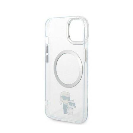 Karl Lagerfeld KLHMP14SHNKCIT iPhone 14 6,1" hardcase transparent Iconic Karl&Choupette Magsafe