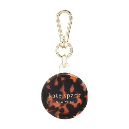 Kate Spade New York Keychain Holder - Etui ochronne brelok do Apple AirTag (Tortoiseshell)