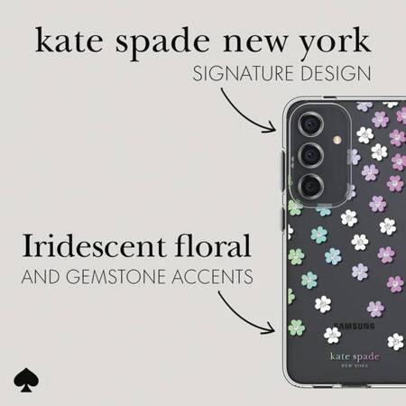 Kate Spade New York Protective Case - Etui Samsung Galaxy S24 (Scattered Flowers)