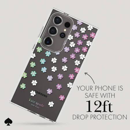 Kate Spade New York Protective Case - Etui Samsung Galaxy S24 Ultra (Scattered Flowers)