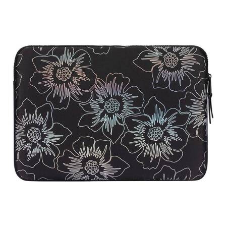 Kate Spade New York Puffer Sleeve - Pokrowiec MacBook Pro 16" / Laptop 16" (Hollyhock Iridescent Black)