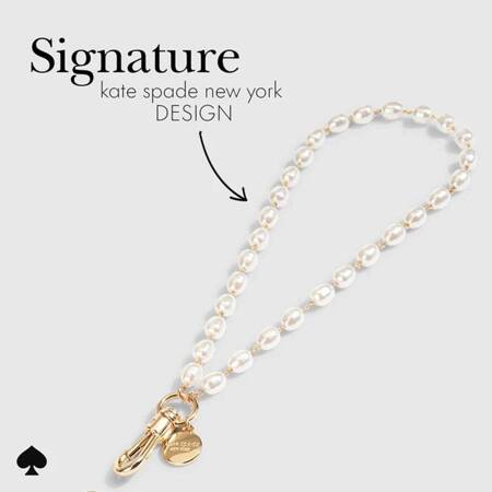 Kate Spade New York Universal Phone Charm Wristlet - Uniwersalna smyczka do telefonu (Sea Pearl)