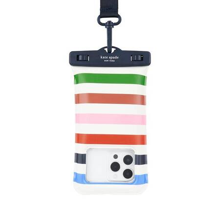 Kate Spade New York Waterproof Floating Pouch - Etui wodoodporne do smartfonów do 6.7" (Adventure Stripe)