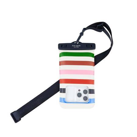 Kate Spade New York Waterproof Floating Pouch - Etui wodoodporne do smartfonów do 6.7" (Adventure Stripe)