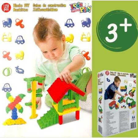Let's Play - Zestaw klocków konstrukcyjnych dla dzieci (Zestaw 2)